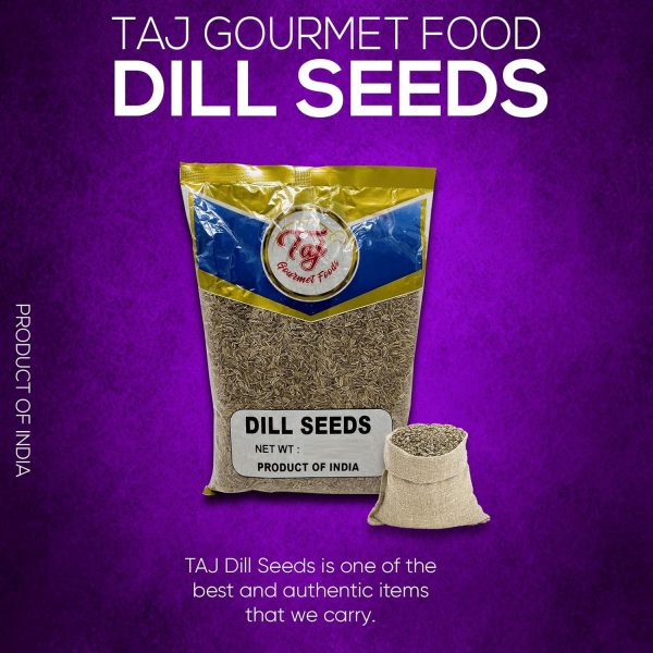 Taj Gourmet Dill Seed Spice 14 Ounce Bag for Pickling-2