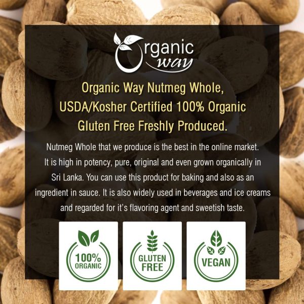 Organic Way Nutmeg Spice Pure Aromatic Culinary Essential-7
