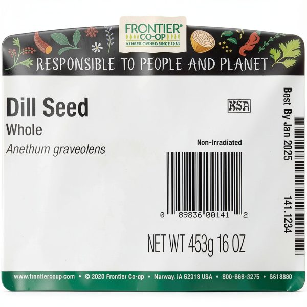 Frontier Co-op Dill Weed Whole Herb Grocery Food Seasoning-1