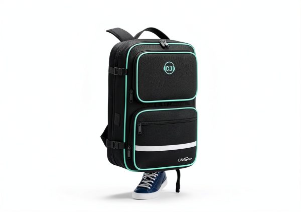 DJ Controller Backpack Black 900D Polyester Travel-7