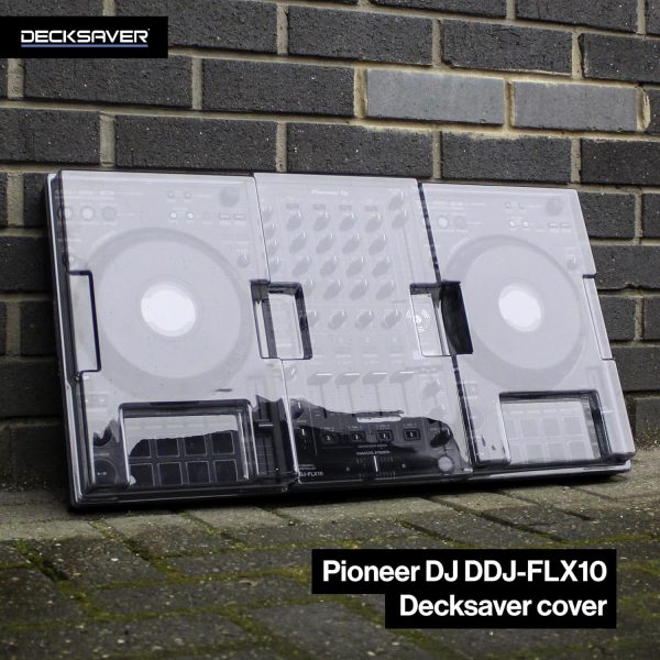 Decksaver DDJ-FLX10 DJ Controller Case Transparent Plastic-1