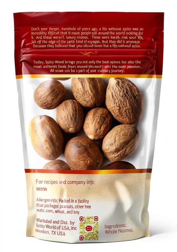 Spicy World Nutmeg Whole Premium Indonesian Spice 3.5oz-7