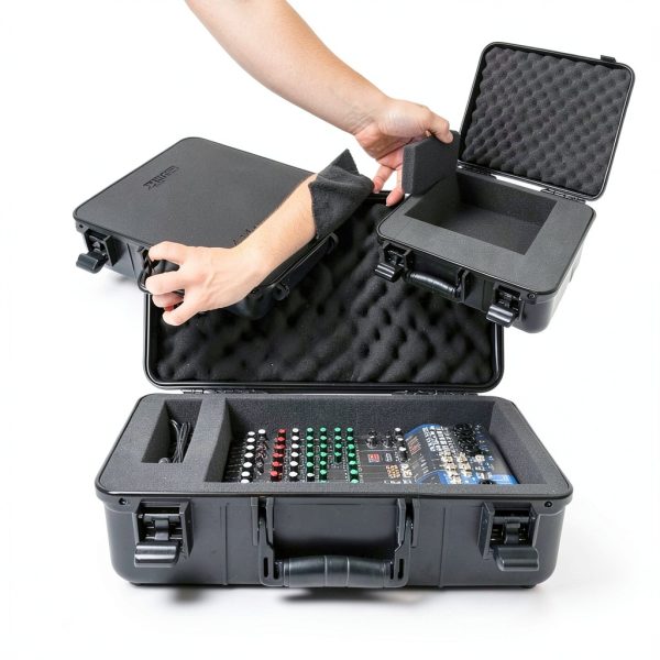 DJ Mixer Case CASEMATIX Hard Shell Travel Design-1