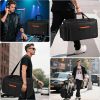DJ Equipment Bag Orange Nylon Foldable Trolley-7