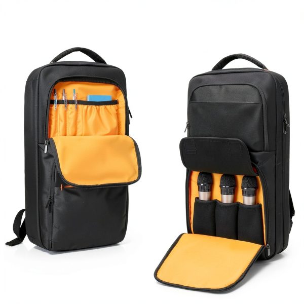 Rexmica DJ Controller Backpack Nylon Design Black-1