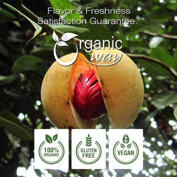 Organic Way Nutmeg Spice Pure Aromatic Culinary Essential-6