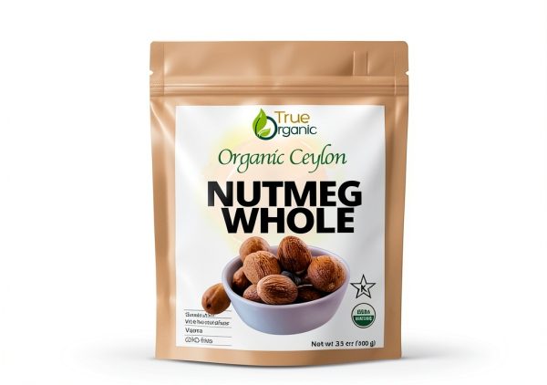 True Organic Nutmeg Whole USDA Certified Ceylon Spice-3