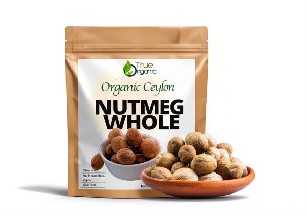 True Organic Nutmeg Whole USDA Certified Ceylon Spice-2