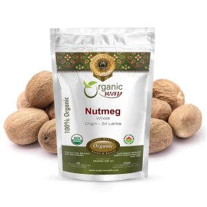 Organic Way Nutmeg Spice Pure Aromatic Culinary Essential-0