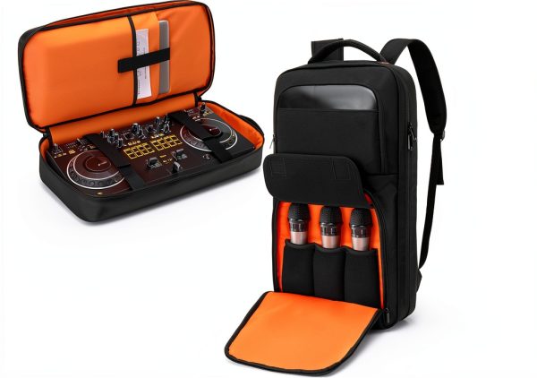 Rexmica DJ Controller Backpack Nylon Design Black-8