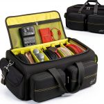 Snigjat DJ Mixer Bag Green Polyester Design-0