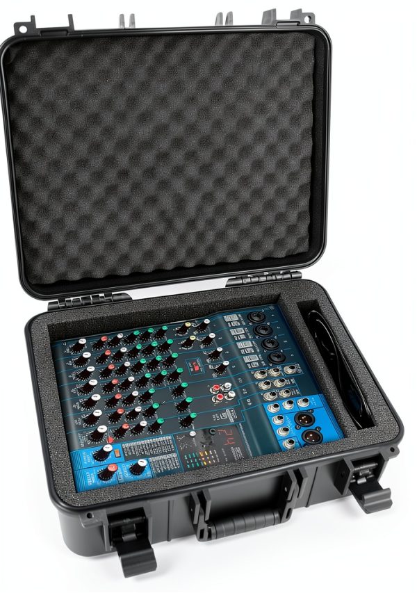 DJ Mixer Case CASEMATIX Hard Shell Travel Design-0