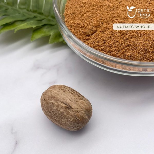 Organic Way Nutmeg Spice Pure Aromatic Culinary Essential-2