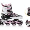 Kids Inline Skates 2PM Sports Aluminum Pink-2