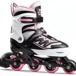 Kids Inline Skates 2PM Sports Aluminum Pink-0
