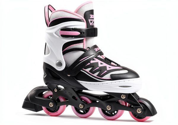 Kids Inline Skates 2PM Sports Aluminum Pink-0