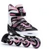Kids Inline Skates 2PM Sports Aluminum Pink-3