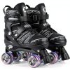 SULIFEEL Roller Skates SF-ZZX9001 Adjustable Light-Up Web Small-0