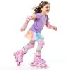 2PM SPORTS Kids Inline Skates 2PM-LH001 Purple Pink Medium Adjustable-5