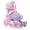 2PM SPORTS Kids Inline Skates 2PM-LH001 Purple Pink Medium Adjustable-4