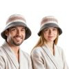 Ukrainian Wool Sauna Hat by SHSH – Embroidered Vyshyvanka, Unisex-5