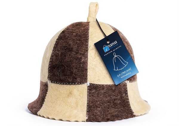 Wool Sauna Hat SHSH Trade Group Finnish Banya Cap for Men Women-0