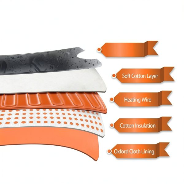 Infrared Sauna Blanket RRGFB Portable Far Infrared 9 Levels PU Leather-4
