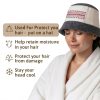 Ukrainian Wool Sauna Hat by SHSH – Embroidered Vyshyvanka, Unisex-4