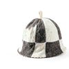 Wool Sauna Hat SHSH Trade Group Finnish Banya Cap for Men Women-7
