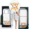Bamboo Sauna Chair CM Foldable Bamboo Steam Seat Model 01-5