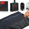 Infrared Sauna Blanket RRGFB Portable Far Infrared 9 Levels PU Leather-0