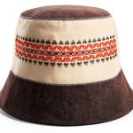 Ukrainian Wool Sauna Hat by SHSH – Embroidered Vyshyvanka, Unisex-0