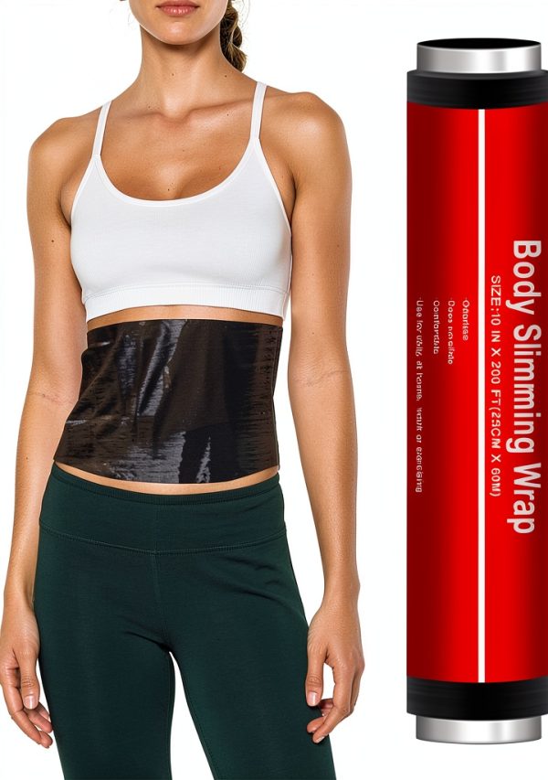 Magic Black Osmotic Slimming Wrap XINUO 200FT Sauna Wrap-4