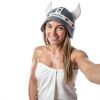 Handmade Premium Wool Sauna Hat Nordicool Viking Style Coverage Cap-6