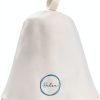 Sauna Hat Halsa 100 Percent Merino Wool Unisex Grey Sauna Cap-0