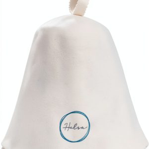 Sauna Hat Halsa 100 Percent Merino Wool Unisex Grey Sauna Cap-0