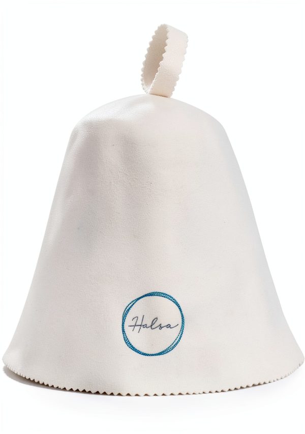 Sauna Hat Halsa 100 Percent Merino Wool Unisex Grey Sauna Cap-0