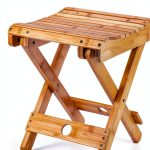 Bamboo Sauna Chair CM Foldable Bamboo Steam Seat Model 01-0