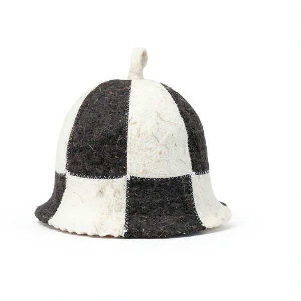 Wool Sauna Hat SHSH Trade Group Finnish Banya Cap for Men Women-3