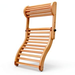 Sauna Backrest ZUKNC 2-in-1 Adjustable with Headrest Fits All Saunas-0