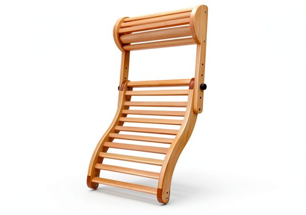 Sauna Backrest ZUKNC 2-in-1 Adjustable with Headrest Fits All Saunas-0