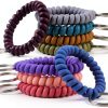 Oligei 9 Color Wrist Keychain Retractable Coil for Sauna Outdoor-0