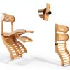 Sauna Backrest ZUKNC 2-in-1 Adjustable with Headrest Fits All Saunas-3