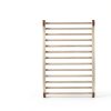 Sauna Backrest 2PCS TOLHYUN Wooden Slip-Resistant S-Shape Sauna Chair-4